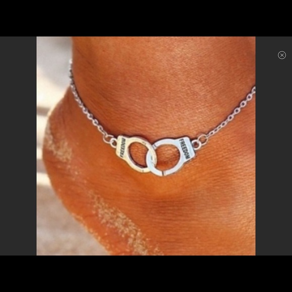 Handcuff “Freedom” Anklet Bracelet - Picture 2 of 3
